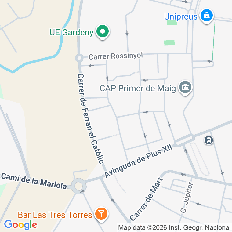 Código postal de Valladolid en Lleida