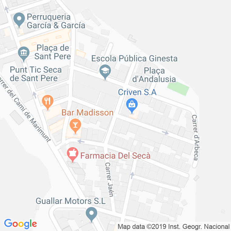 Código Postal calle Casagualda en Lleida
