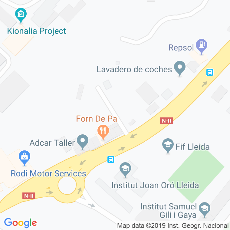 Código Postal calle Eduard Toldra en Lleida