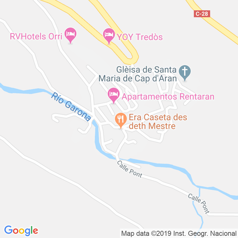 Código Postal de Tredos en Lleida