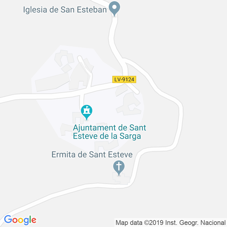 Código postal de Clua de la Sarga, la en Lleida