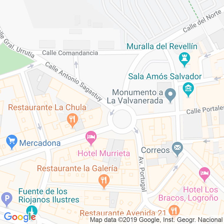 Código Postal calle Alferez Provisional, plaza en Logroño