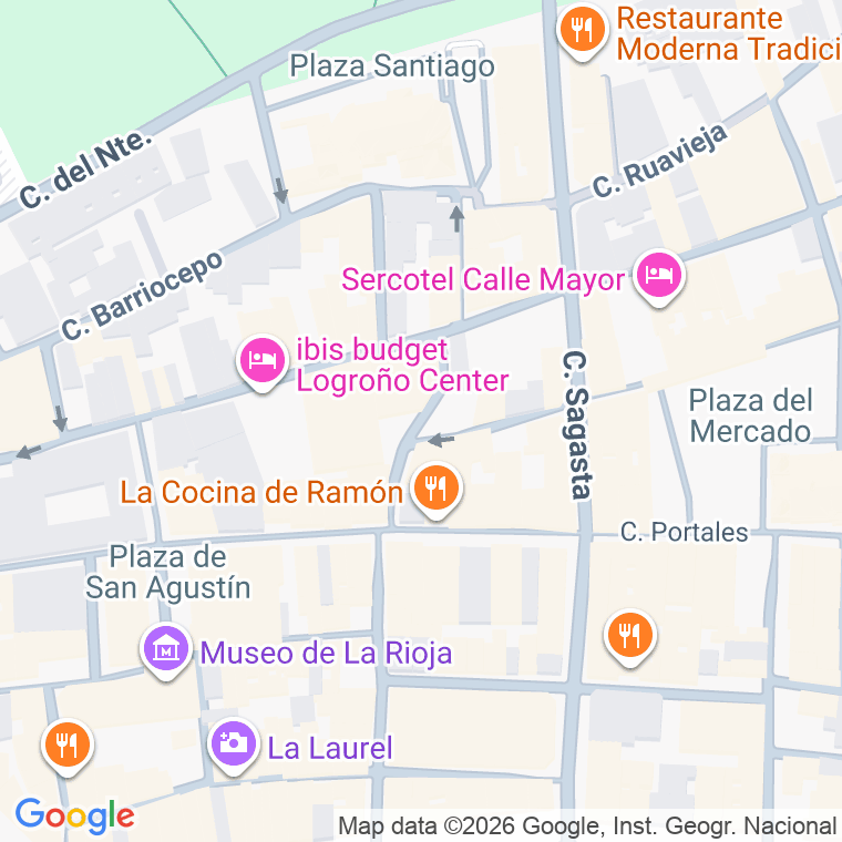 Código postal de Francisco Martinez Zaporta en Logroño