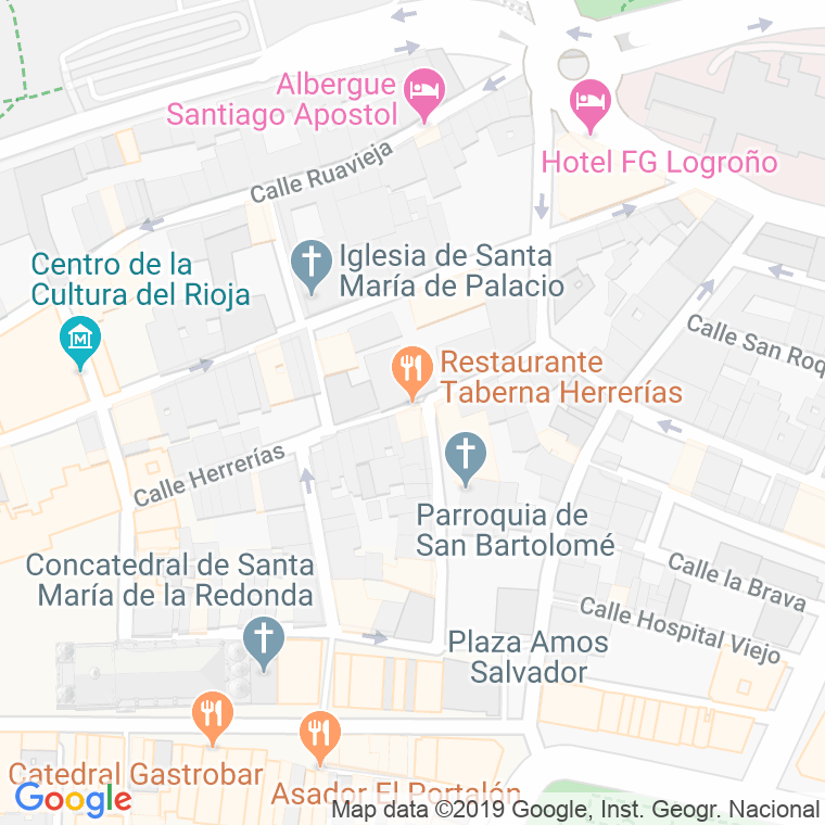 Código Postal calle Herrerias en Logroño