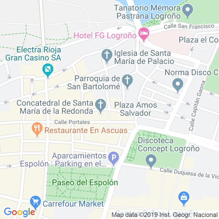 Código Postal calle Juan Lobo en Logroño