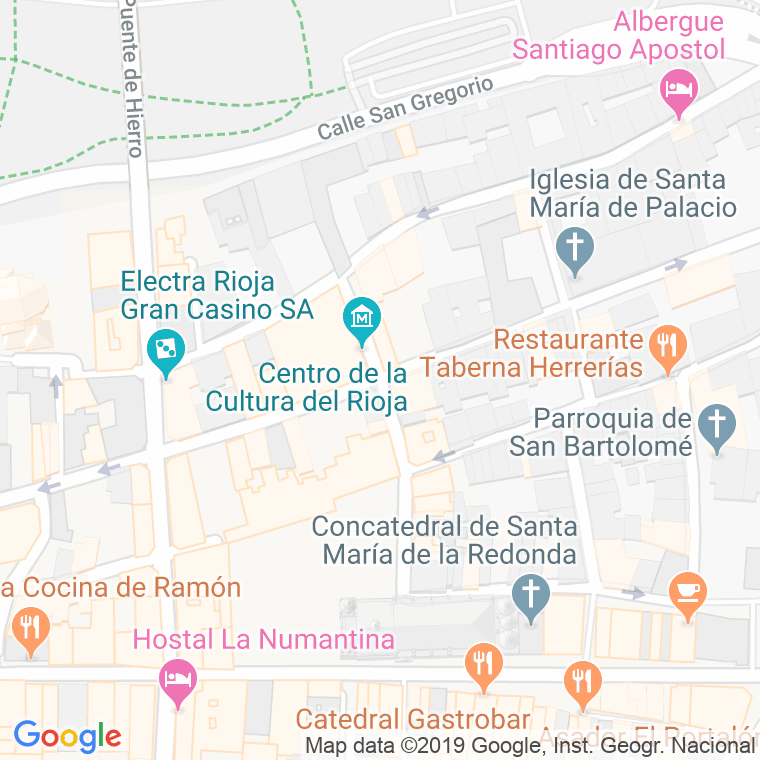 Código Postal calle Mercaderes en Logroño