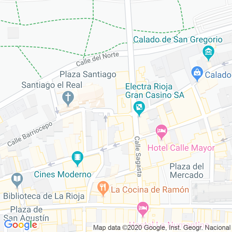 Código Postal calle San Pablo en Logroño