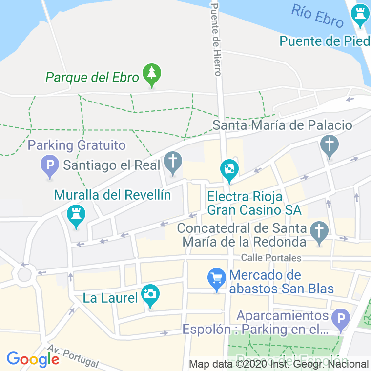 Código Postal calle Santiago, De, plaza en Logroño