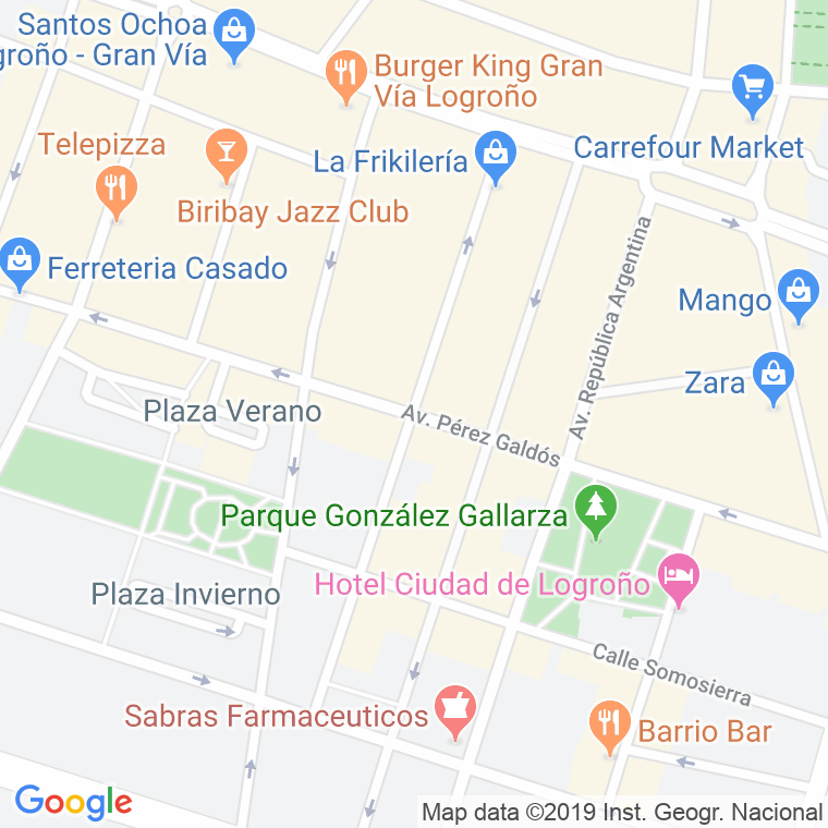Código Postal calle Doctor Mugica en Logroño