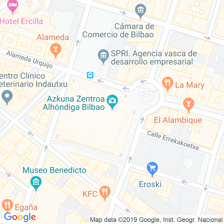 Código Postal calle Alhondiga Municipal, plaza en Logroño