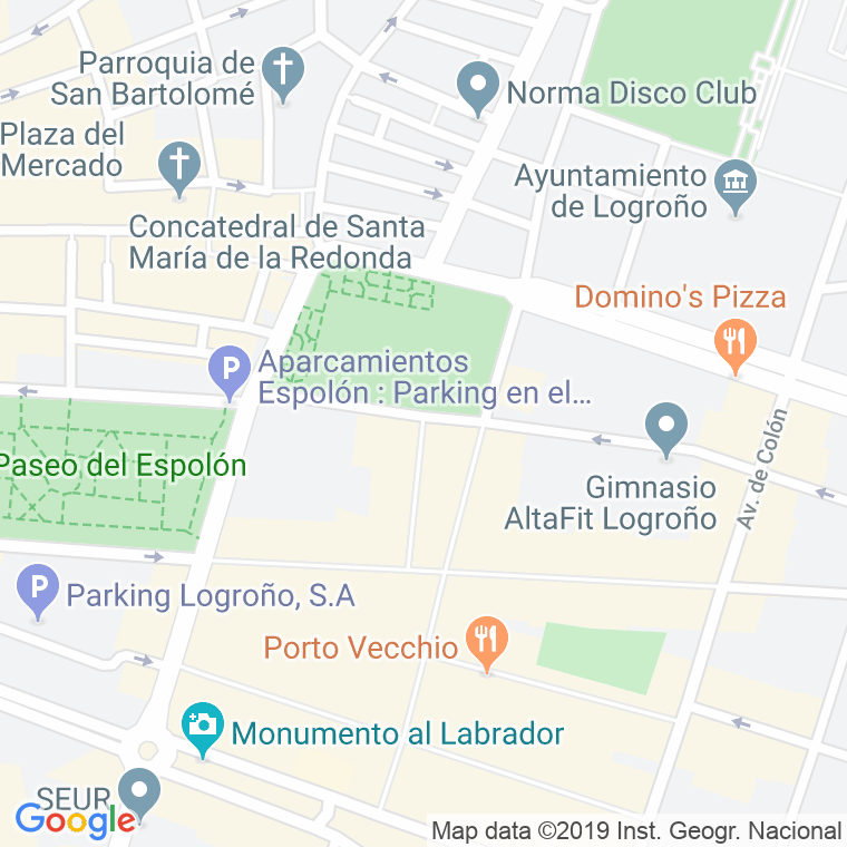 Código Postal calle Capitan Cortes en Logroño