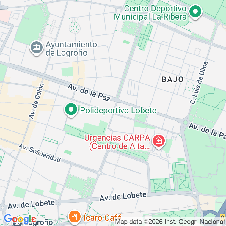 Código postal de Duquesa de la Victoria en Logroño