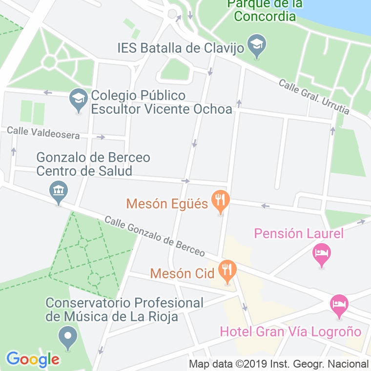 Código Postal calle Beratua en Logroño