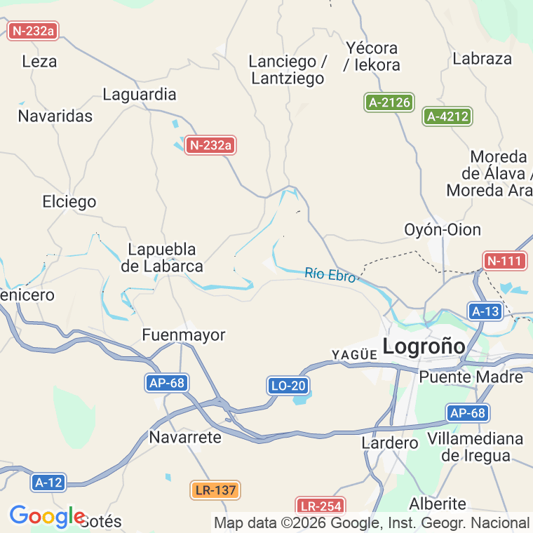 Código postal de Chile   (impares del 1 al 31)  (pares del 2 al 40) en Logroño