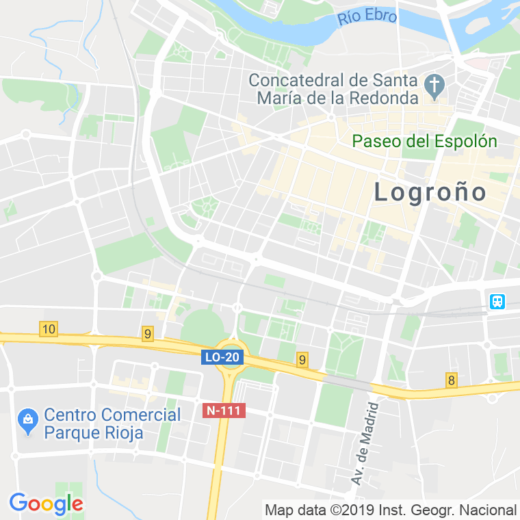Código Postal calle Duques De Najera   (Impares Del 41 Al Final)  (Pares Del 64 Al Final) en Logroño