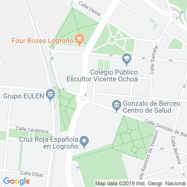 Código Postal calle Tejada en Logroño