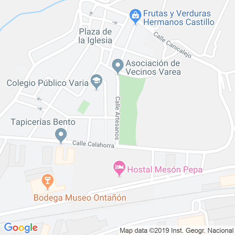 Código Postal calle Artesanos en Logroño