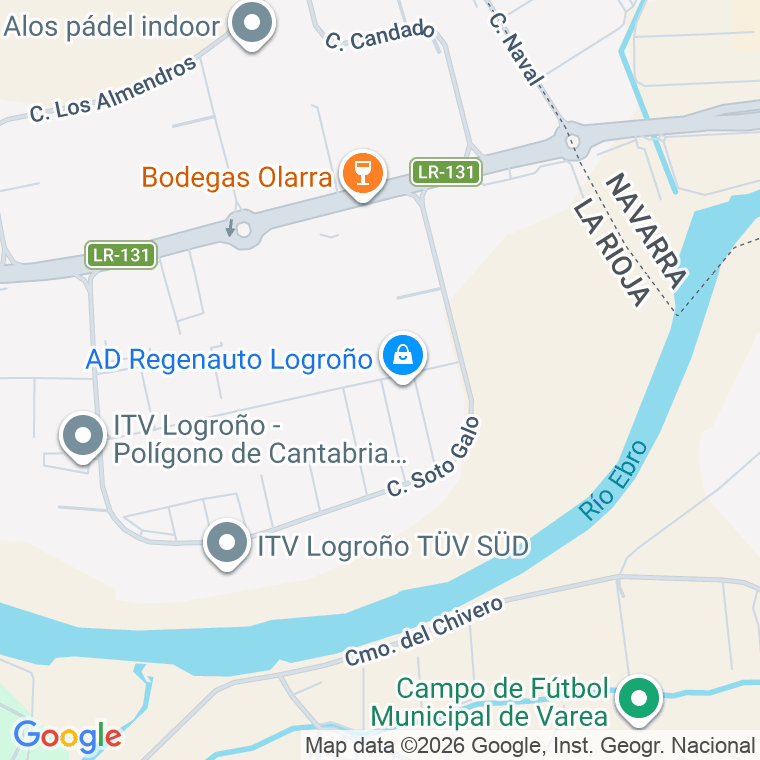 Código postal de Balsas, las en Logroño
