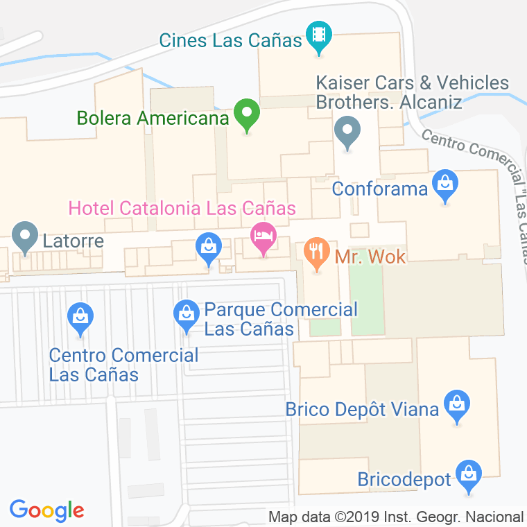Código Postal calle Cañas en Logroño