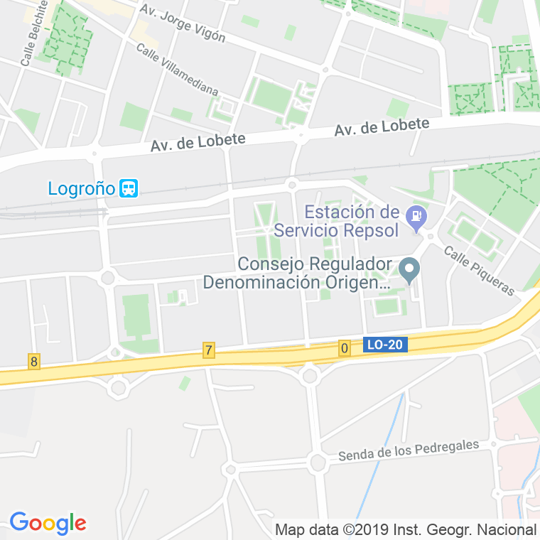 Código Postal calle Estambrera en Logroño