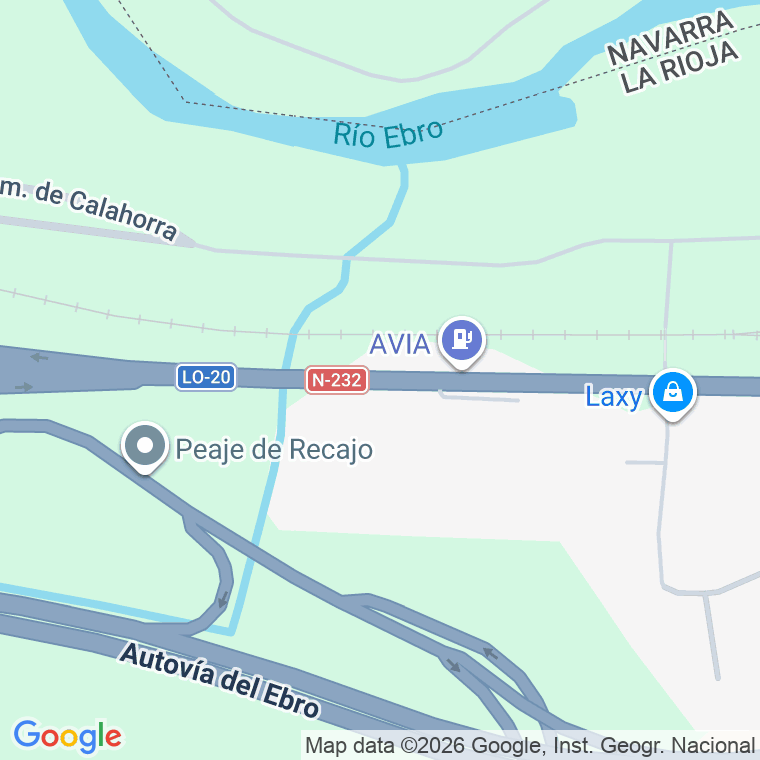 Código postal de Laguardia, Carretera en Logroño