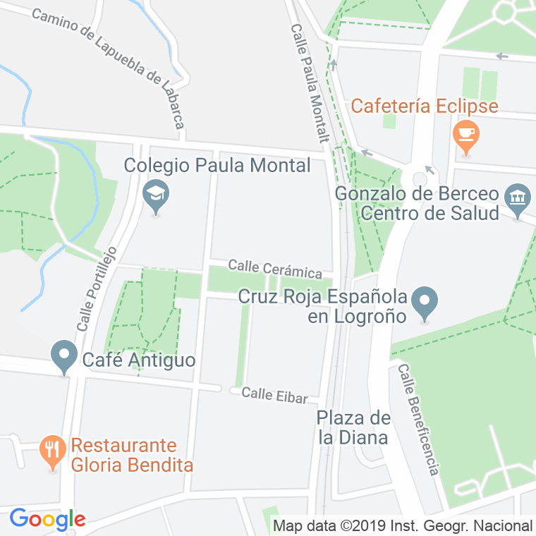 Código Postal calle Ceramica en Logroño