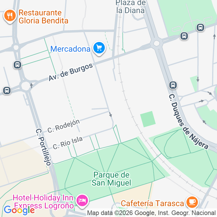 Código postal de Estanque en Logroño
