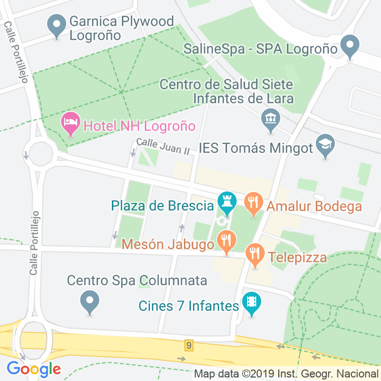 Código Postal calle Sancho El Mayor en Logroño