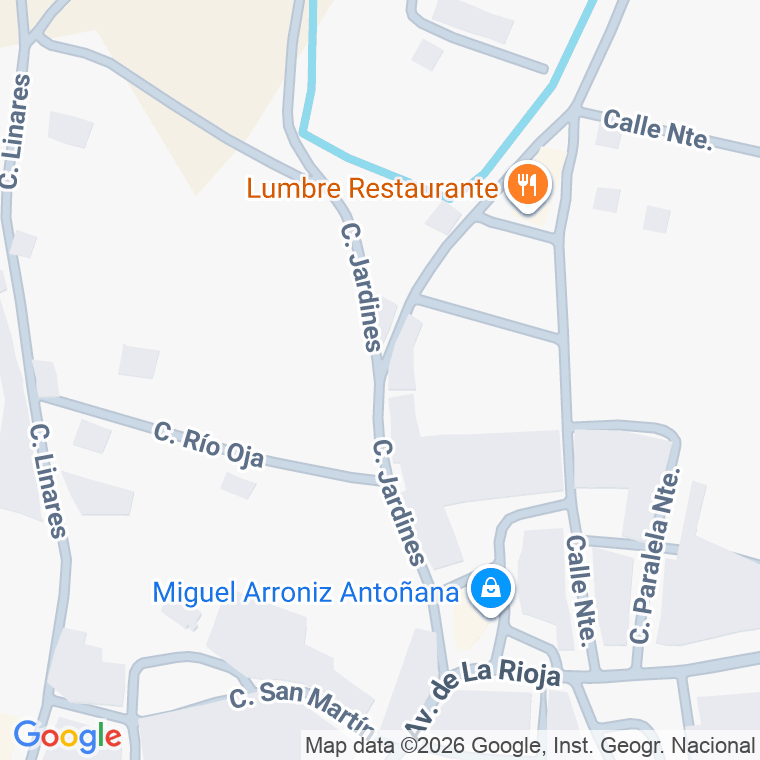 Código postal de Calle Jardines en Casalarreina