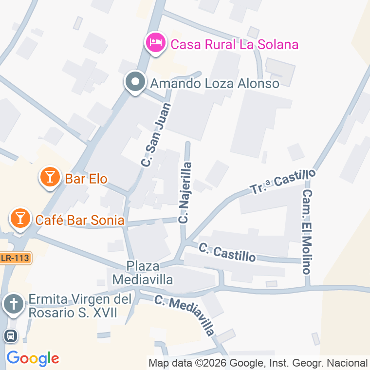 Código postal de Calle Najerilla en Baños de Rio Tobia