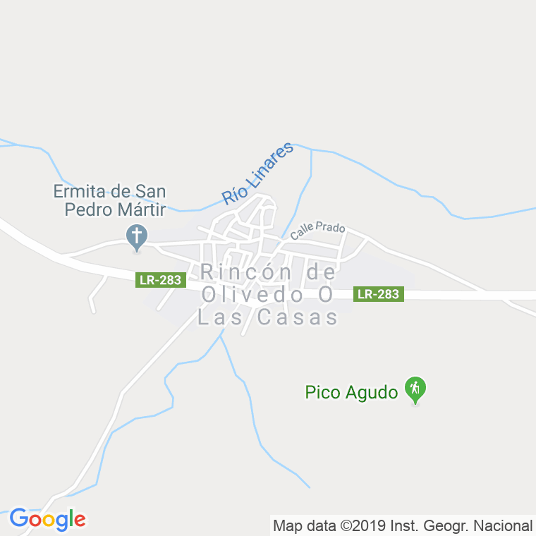 Código Postal de Rincon De Olivedo O Las Casas en La Rioja