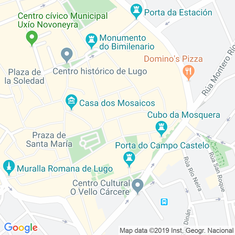 Código Postal calle Anxo Fernandez Gomez, praza en Lugo