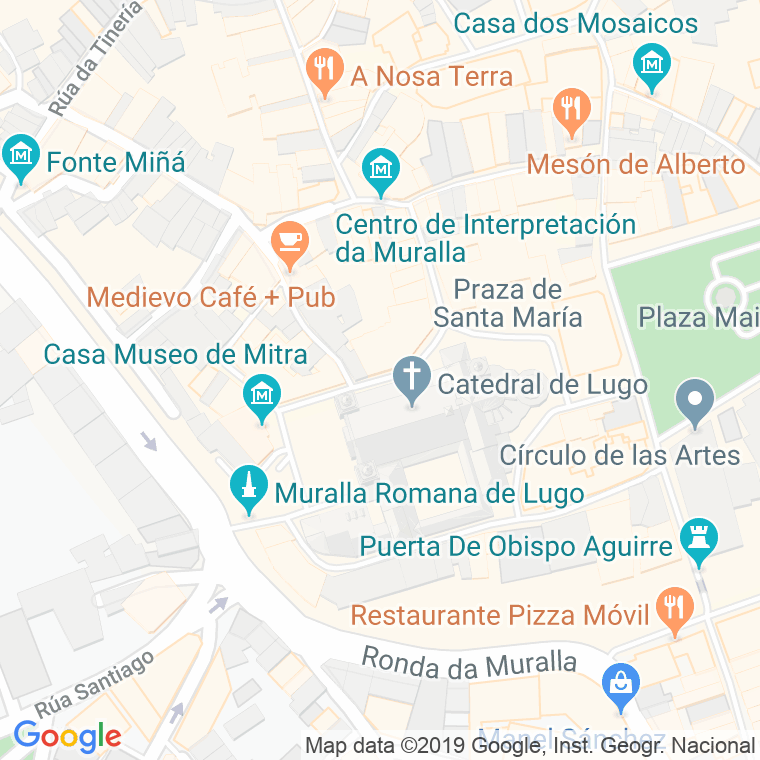Código Postal calle Bo Xesus en Lugo