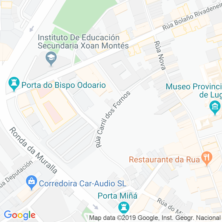 Código Postal calle Fornos, Dos, carril en Lugo