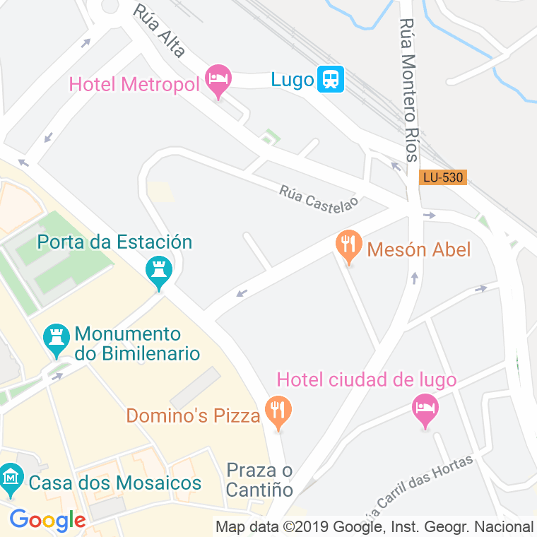 Código Postal calle Lopo Lias en Lugo