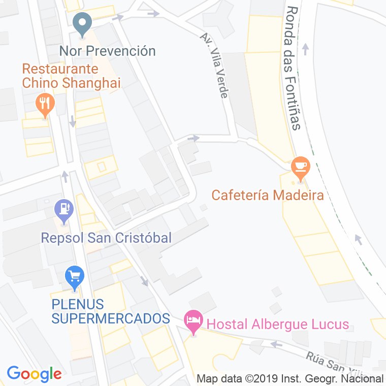 Código Postal calle Encrucilladas, Das, carril en Lugo