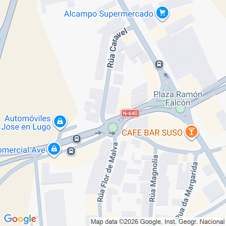Código postal de Fontiñas (das), Ronda en Lugo
