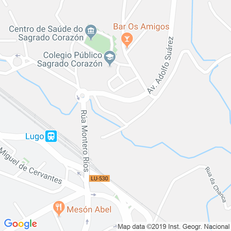 Código Postal calle Camiño De Frias en Lugo