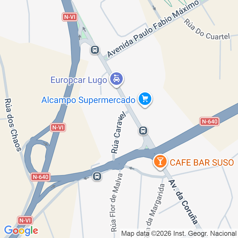 Código postal de Caravel en Lugo