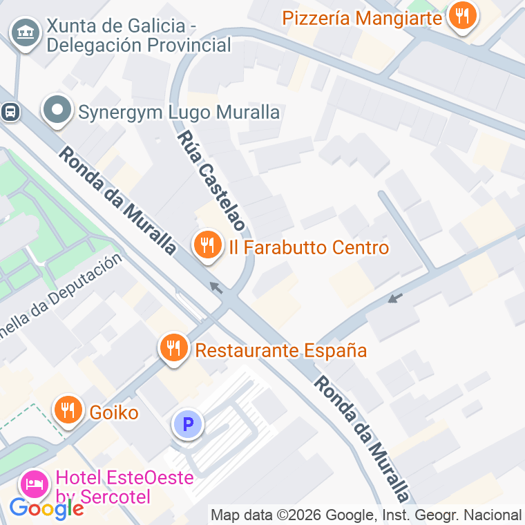 Código postal de Vagalume, Do en Lugo