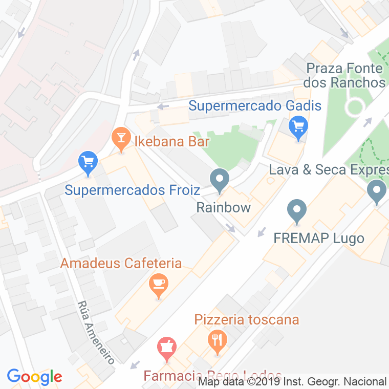 Código Postal calle Bidueiro en Lugo