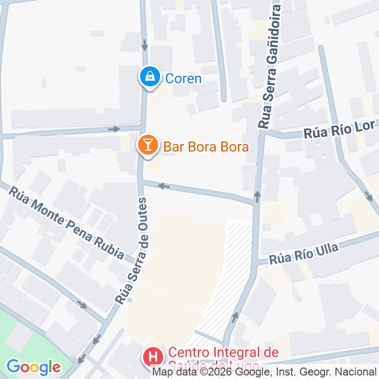 Código postal de Poeta Xose Crecente Vega en Lugo