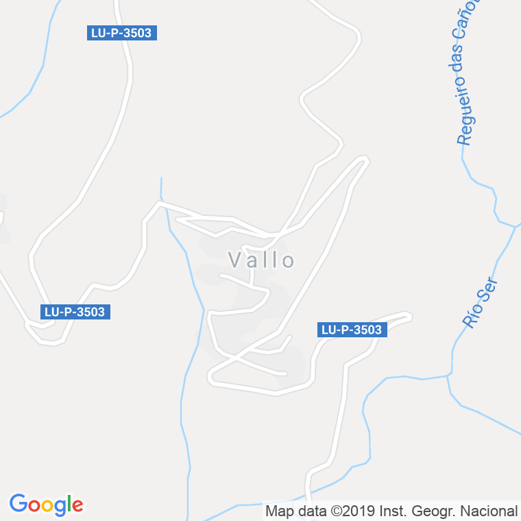 Código Postal de Vallo (Resto Parroquia) en Lugo