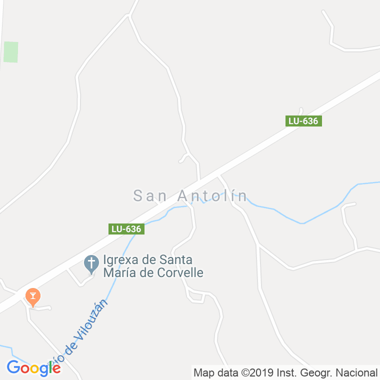 Código Postal de San Antolin en Lugo