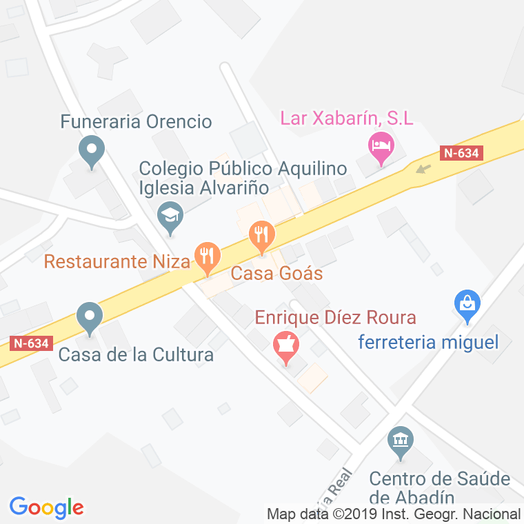 Código Postal de Goas en Lugo
