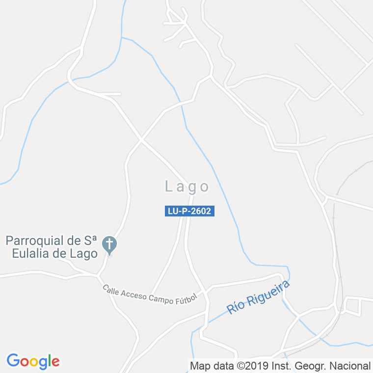Código Postal de Lago (Santa Eulalia) en Lugo