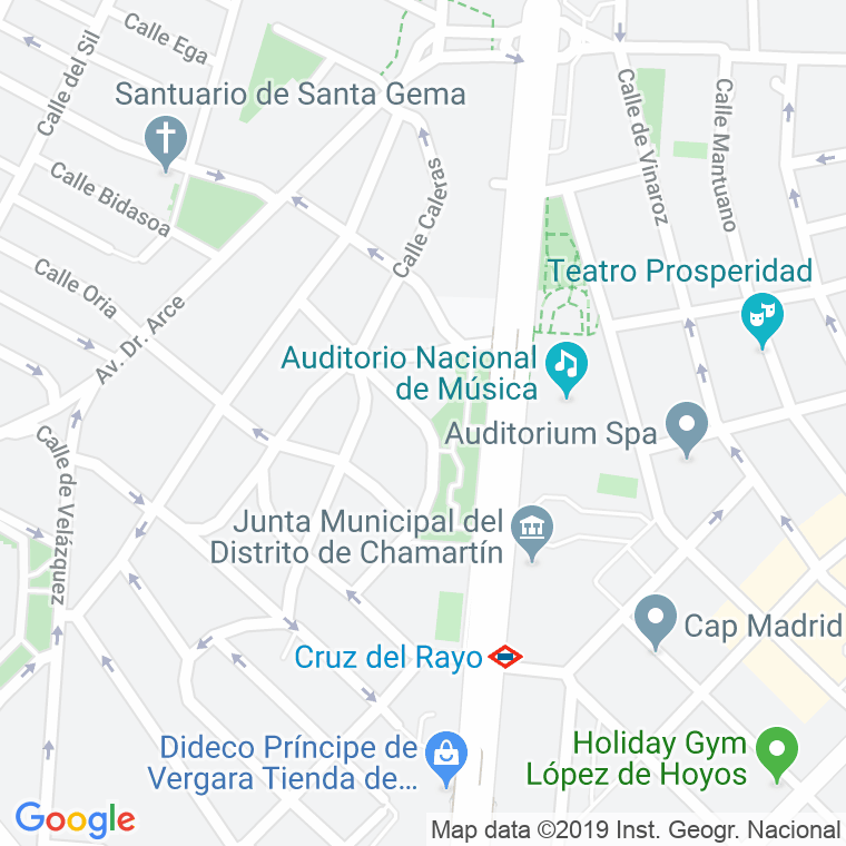 Código Postal calle Emilio Campion en Madrid