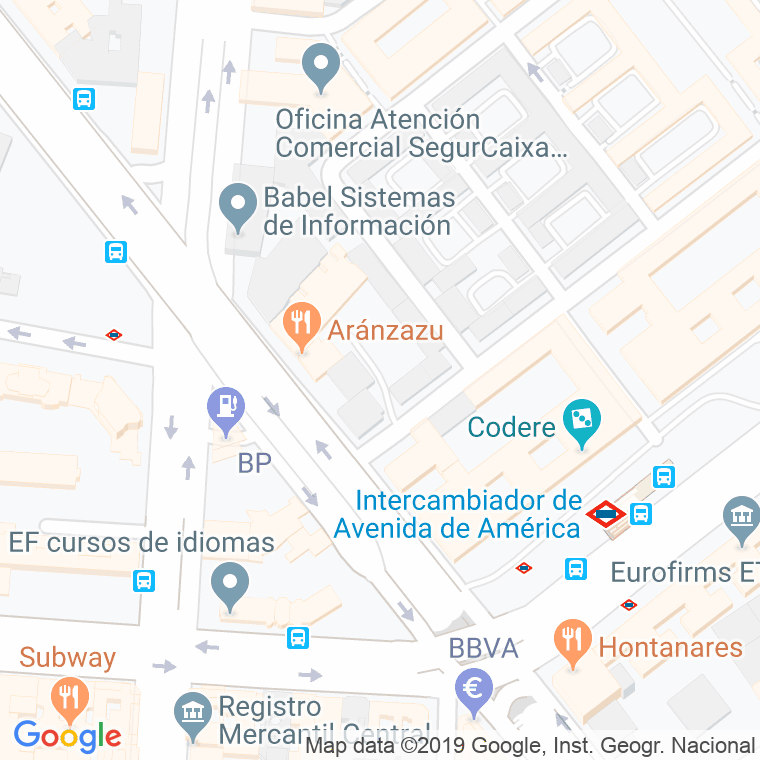Código Postal calle Griñon en Madrid