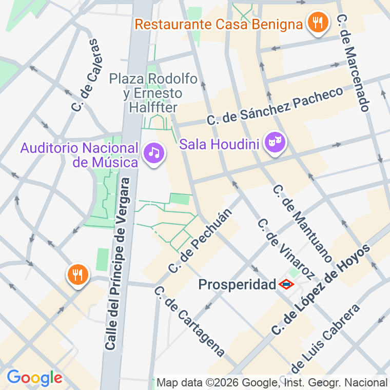 Código postal de Suero de Quiñones en Madrid