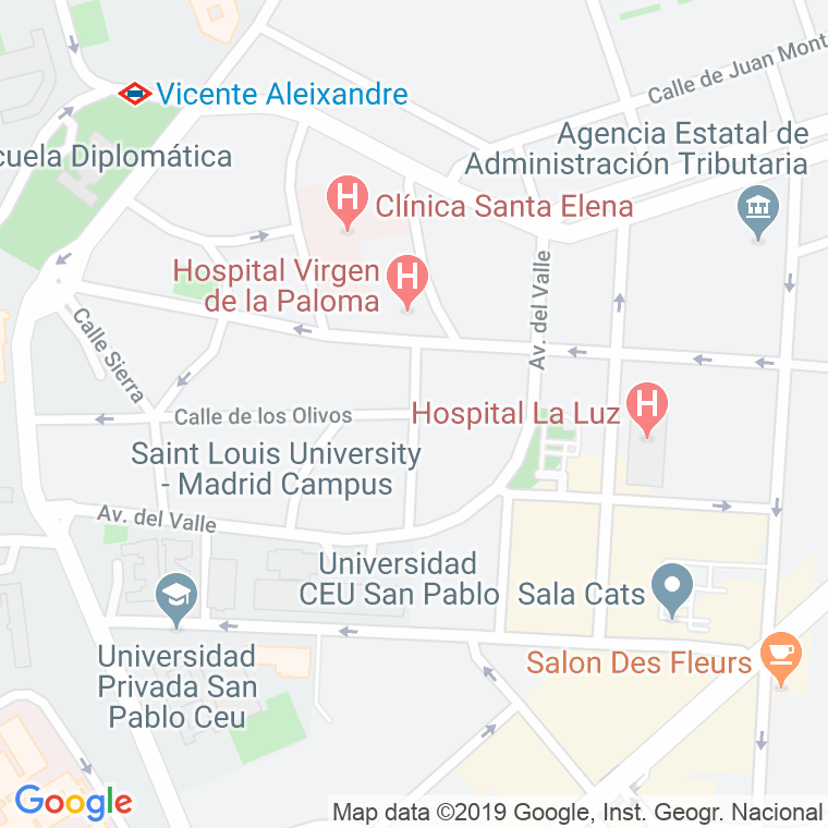 Código Postal calle Amapolas en Madrid